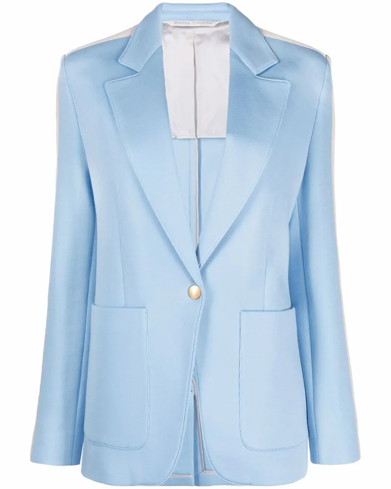 Palm Angels Blazer mit Streifen - Blau Blau