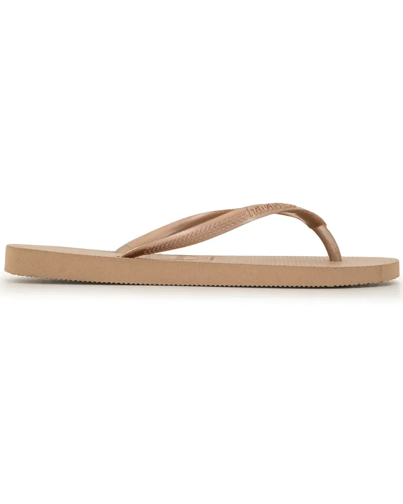 Havaianas Schmale Flip-Flops mit Struktur - Braun Braun