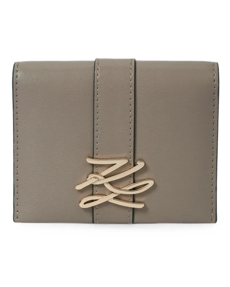 Karl Lagerfeld K/Autograph Kartenetui - Grau Grau