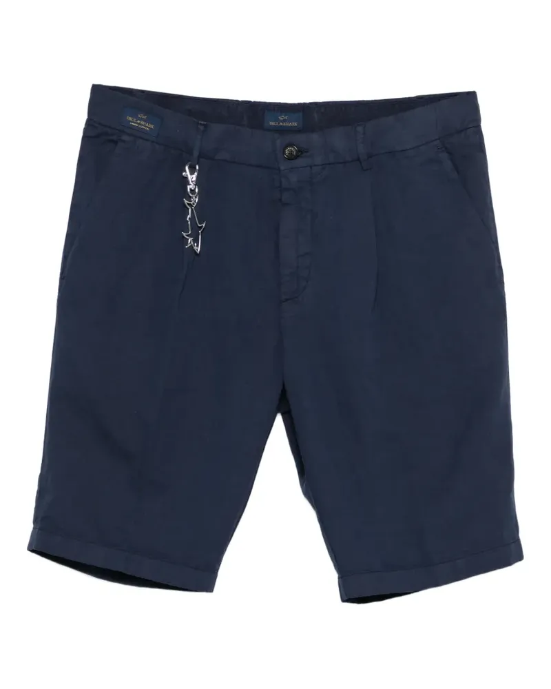 Paul & Shark Shorts mit Bundfalten - Blau Blau