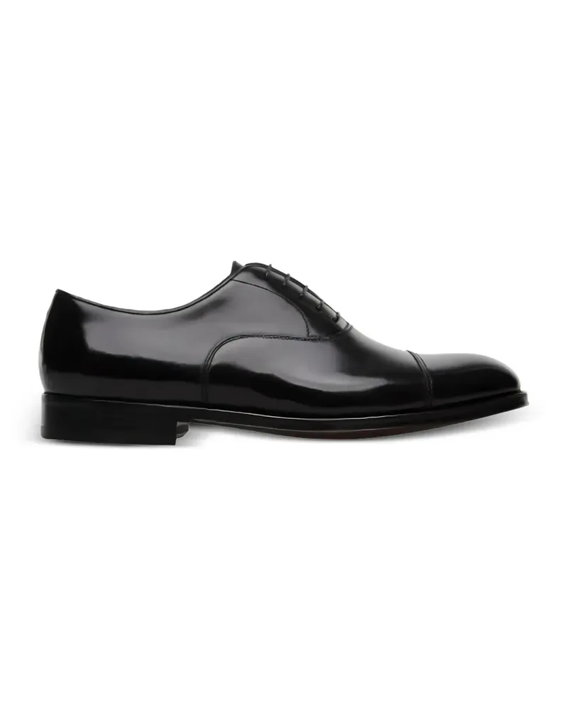 Doucal´s leather oxford shoes - Schwarz Schwarz