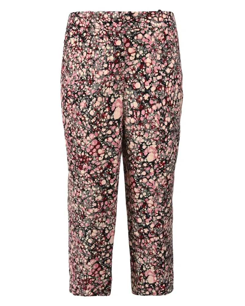 Victoria Beckham Hose mit Print - Schwarz Schwarz