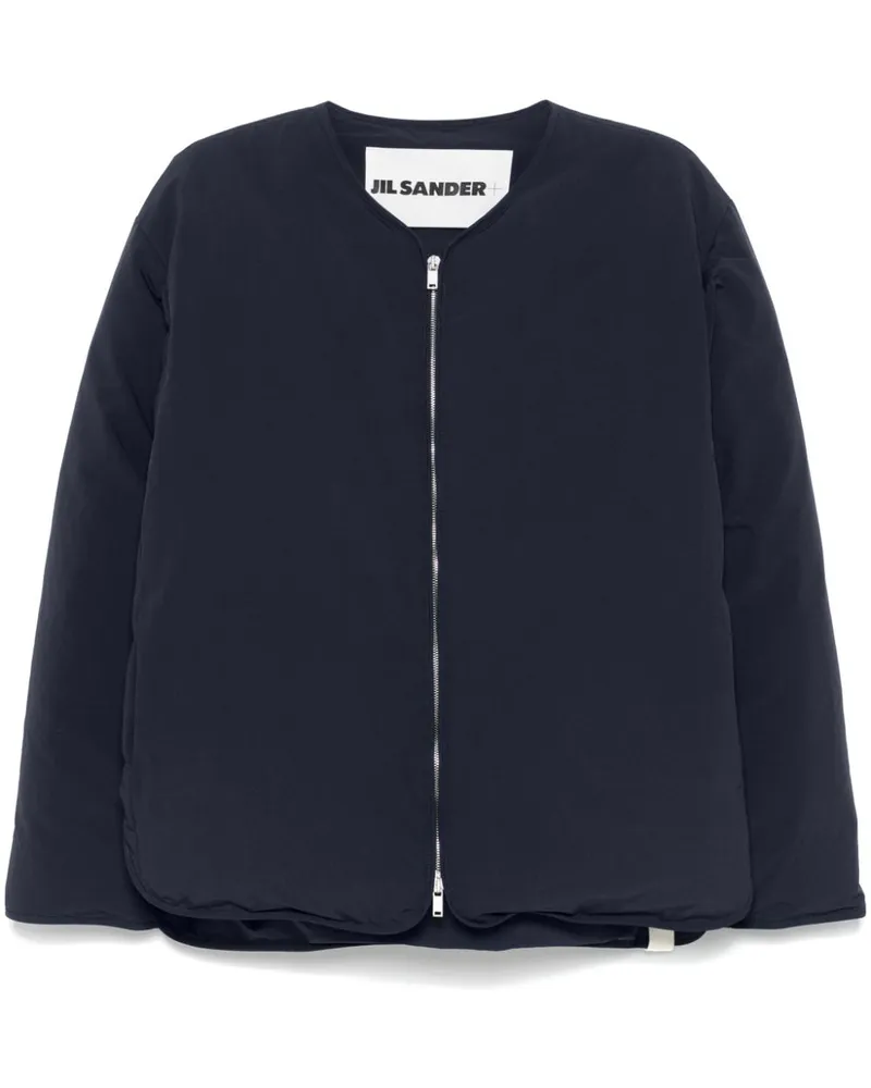 Jil Sander Jacke mit Reißverschluss - Blau Blau