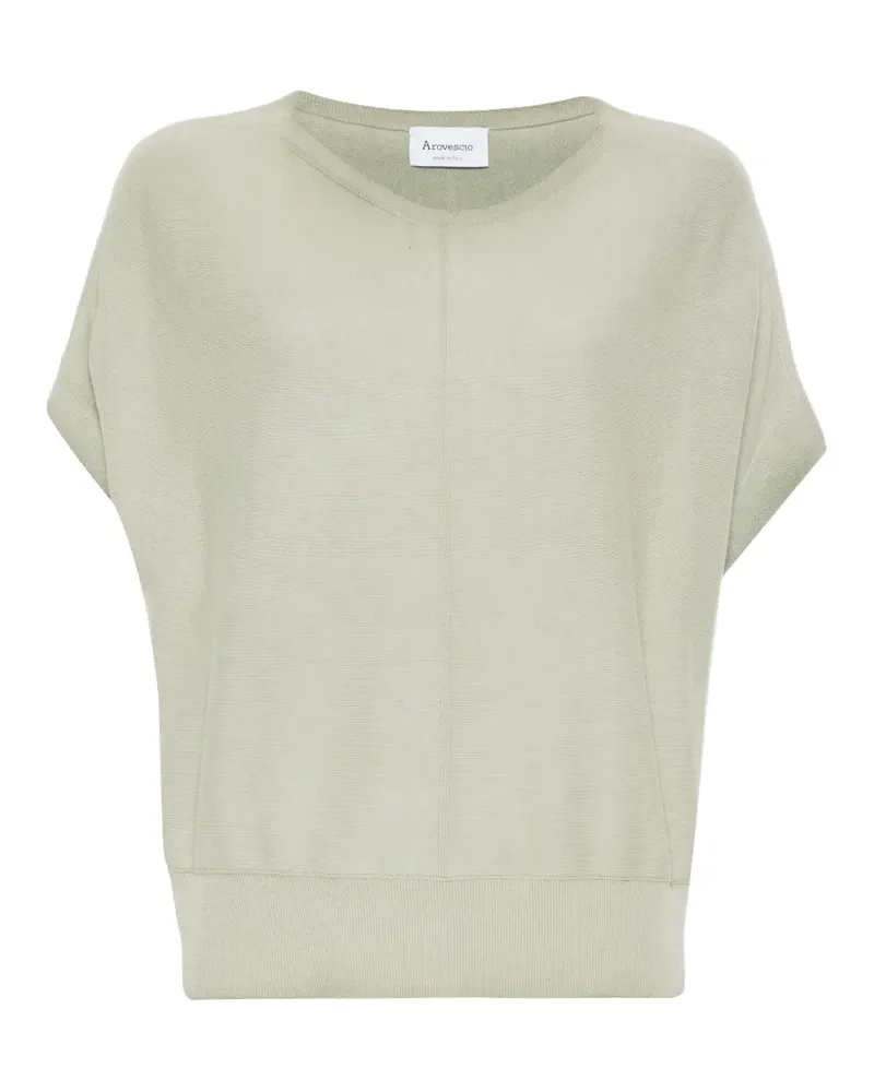 Arovescio Klassisches T-Shirt - Grün Grün