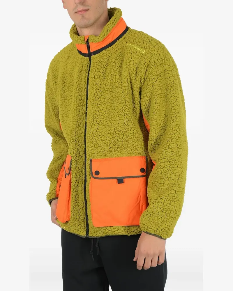Converse Sherpa-Jacke mit Reißverschluss - Grün Grün