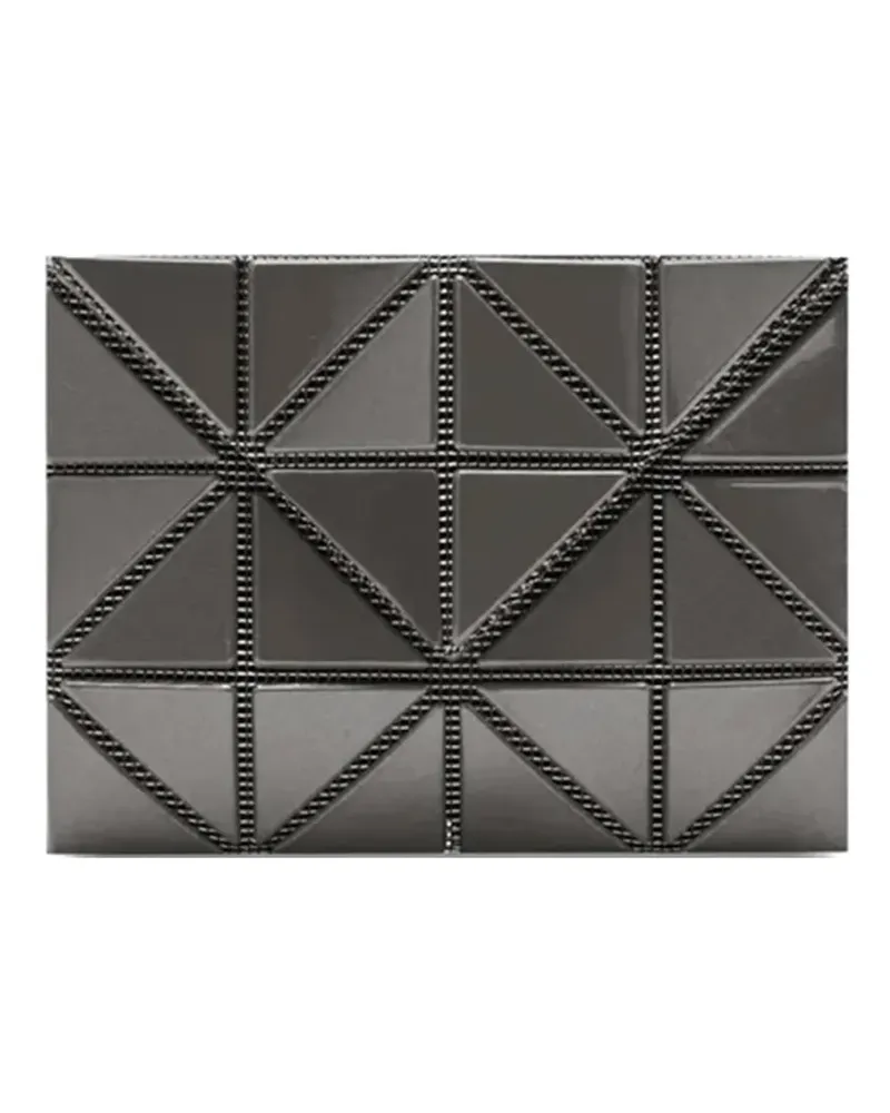 Issey Miyake geometric wallet - Grau Grau