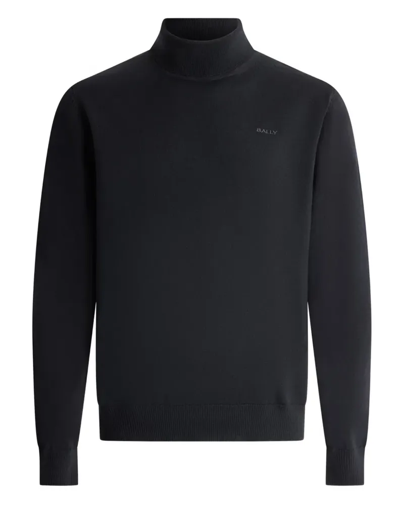 Bally turtleneck wool sweater - Schwarz Schwarz