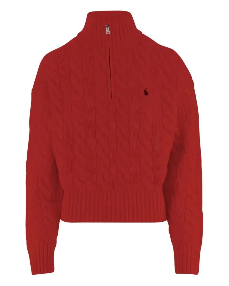 Ralph Lauren Pullover mit Polo Pony - Rot Rot