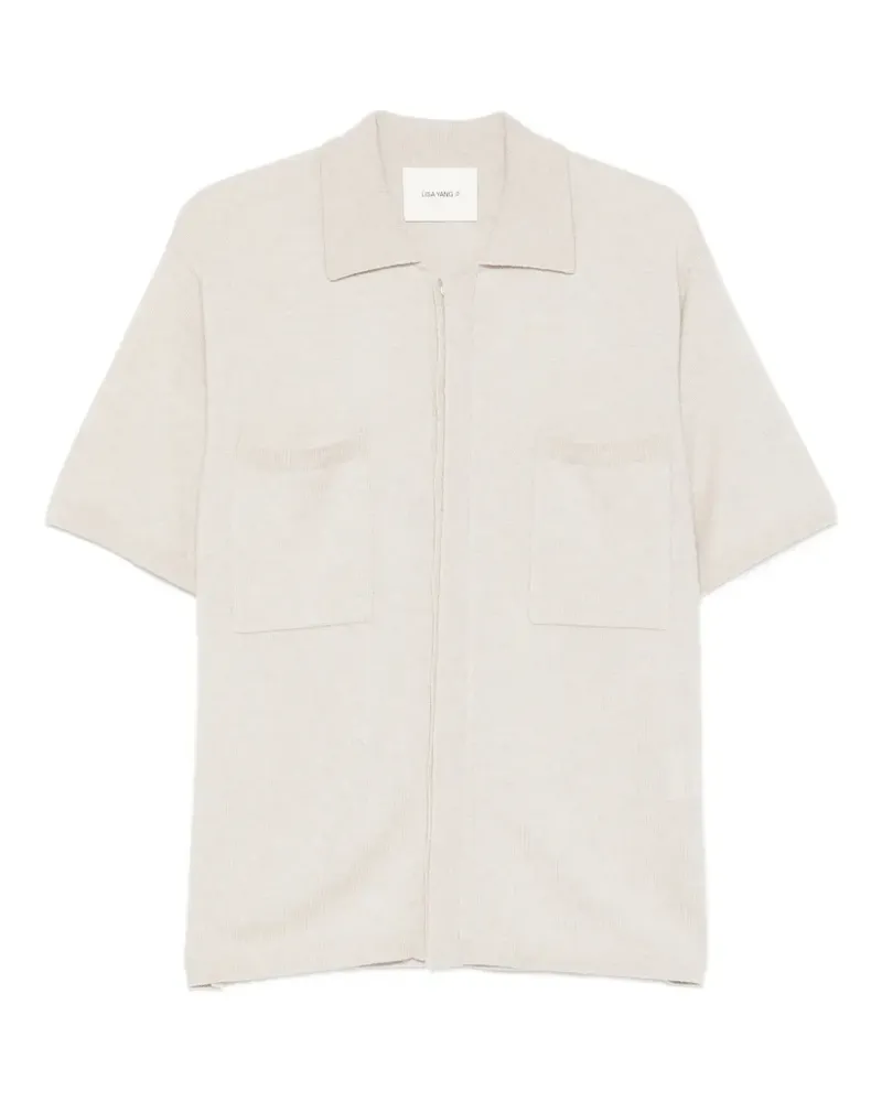 Lisa Yang Ethan short-sleeved shirt - Nude Nude