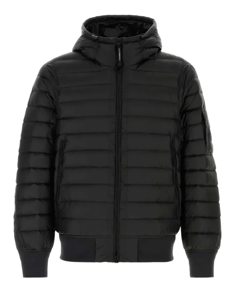 C.P. Company Daunenjacke mit Kapuze - Schwarz Schwarz