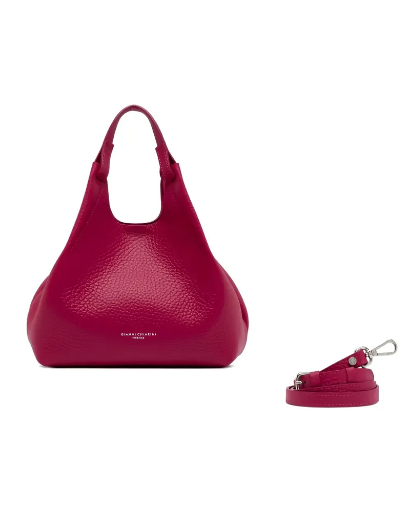 Gianni Chiarini Dua Schultertasche aus Wildleder - Rosa Rosa
