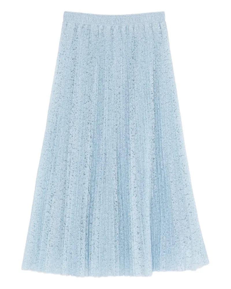 Ermanno Scervino pleated midi skirt - Blau Blau