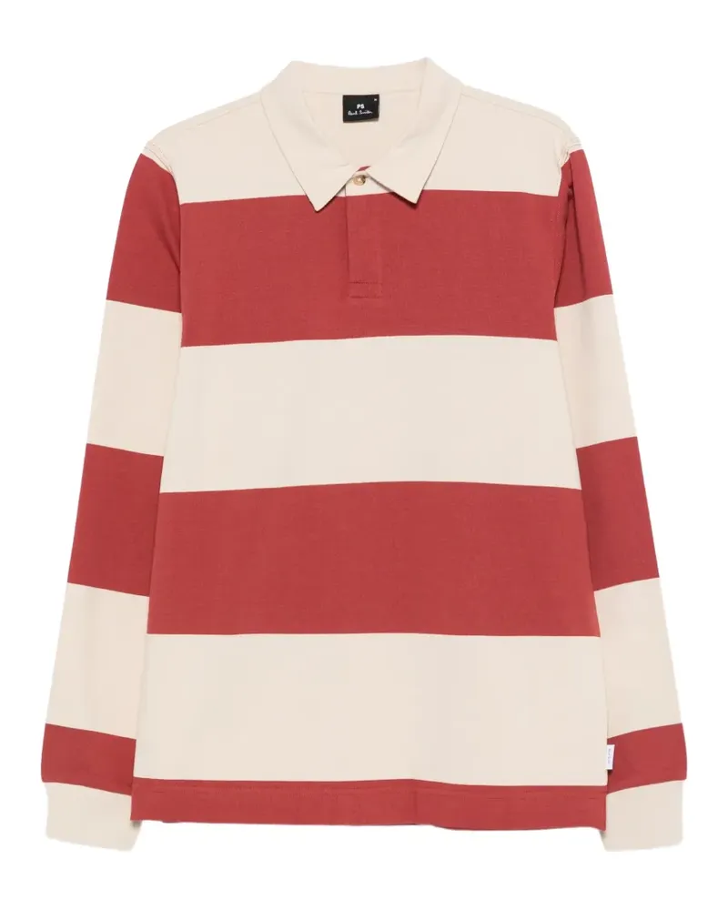 Paul Smith striped long-sleeve shirt - Rot Rot