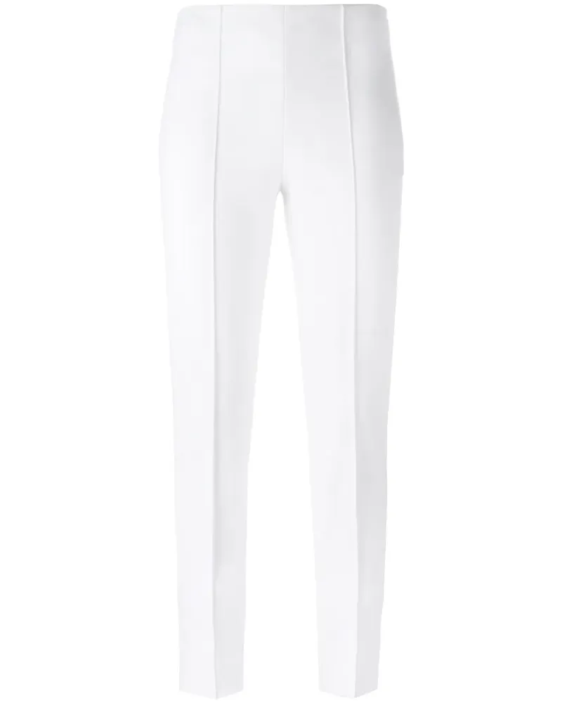Emilio Pucci Cropped-Hose mit Bügelfalten - Weiß Weiß