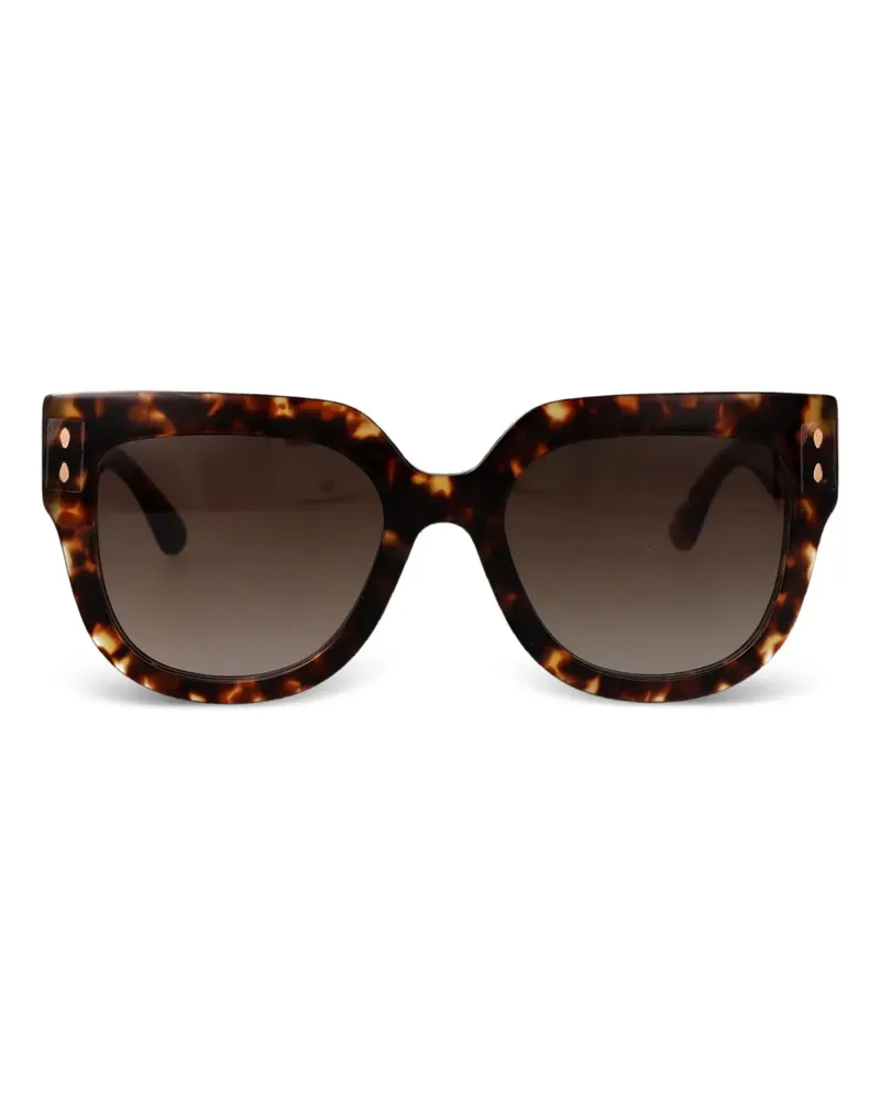 Isabel Marant square-frame sunglasses - Braun Braun