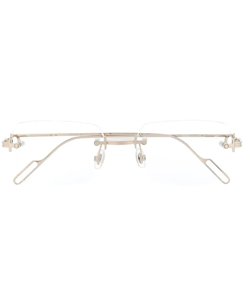 Cartier Première de Cartier' Brille - Silber Silber