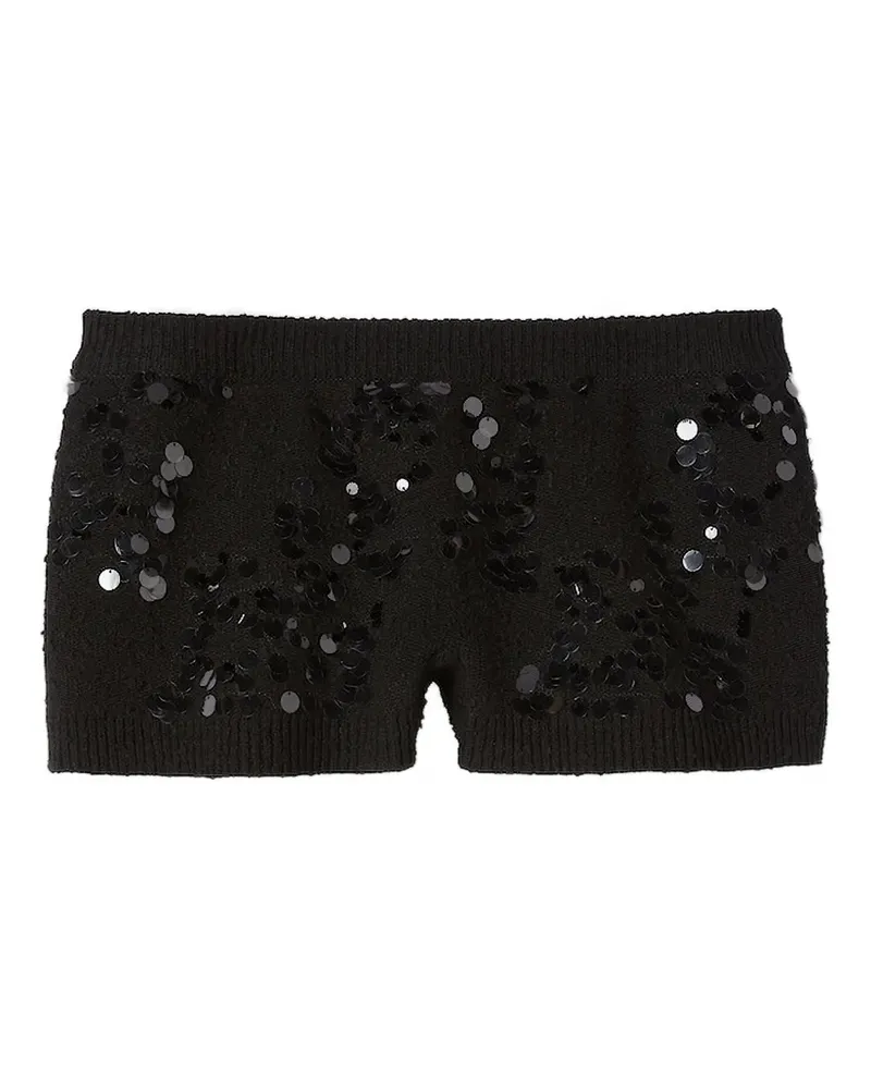 Gucci sequin mini shorts - Schwarz Schwarz