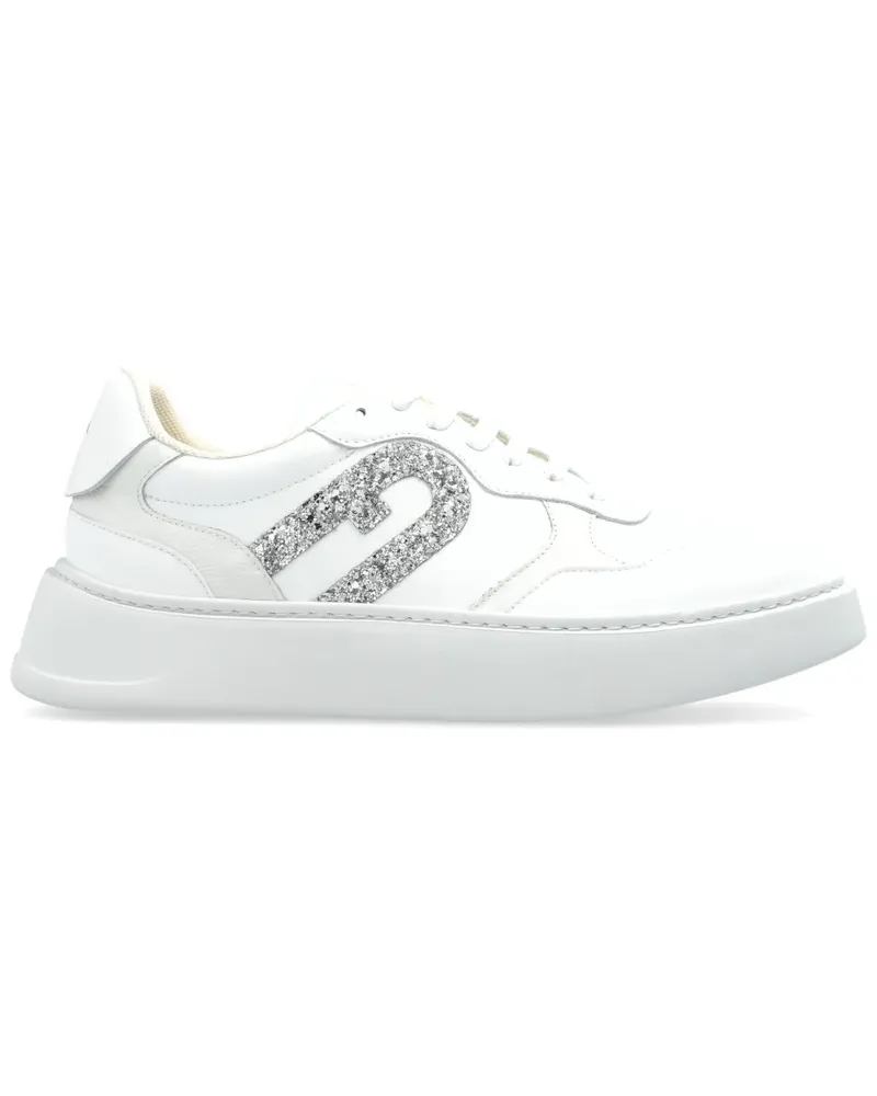 Furla Sneakers mit Logo-Verzierung - Weiß Weiß