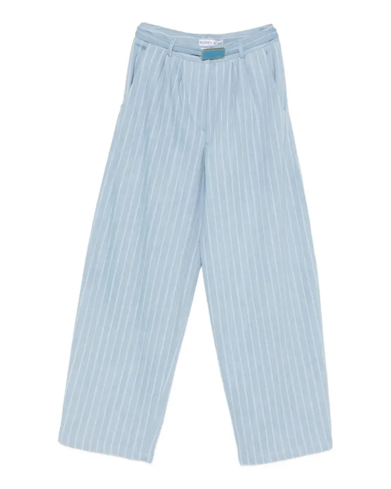 Rowen Rose wide-leg jeans - Blau Blau