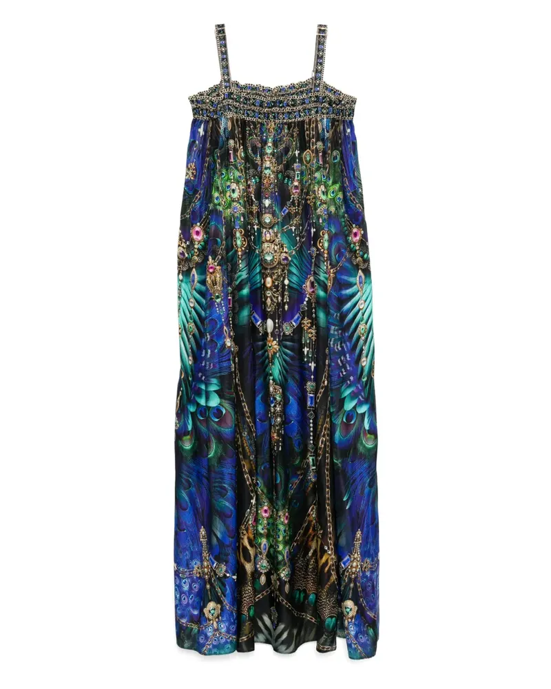 Camilla Dominican Decadence Kleid - Schwarz Schwarz