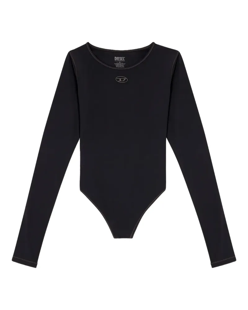 Diesel Langärmeliger Angelica-Utlt Body - Schwarz Schwarz