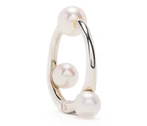 Ohrring mit Perlen