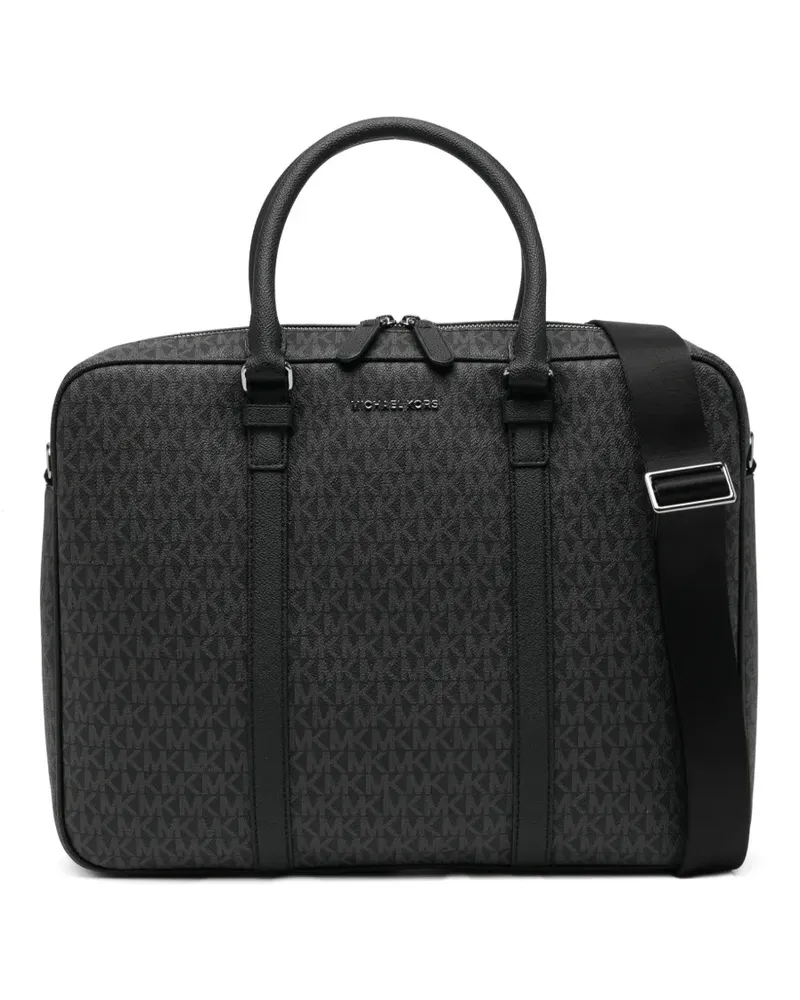 Michael Kors Aktentasche mit Monogramm - Schwarz Schwarz
