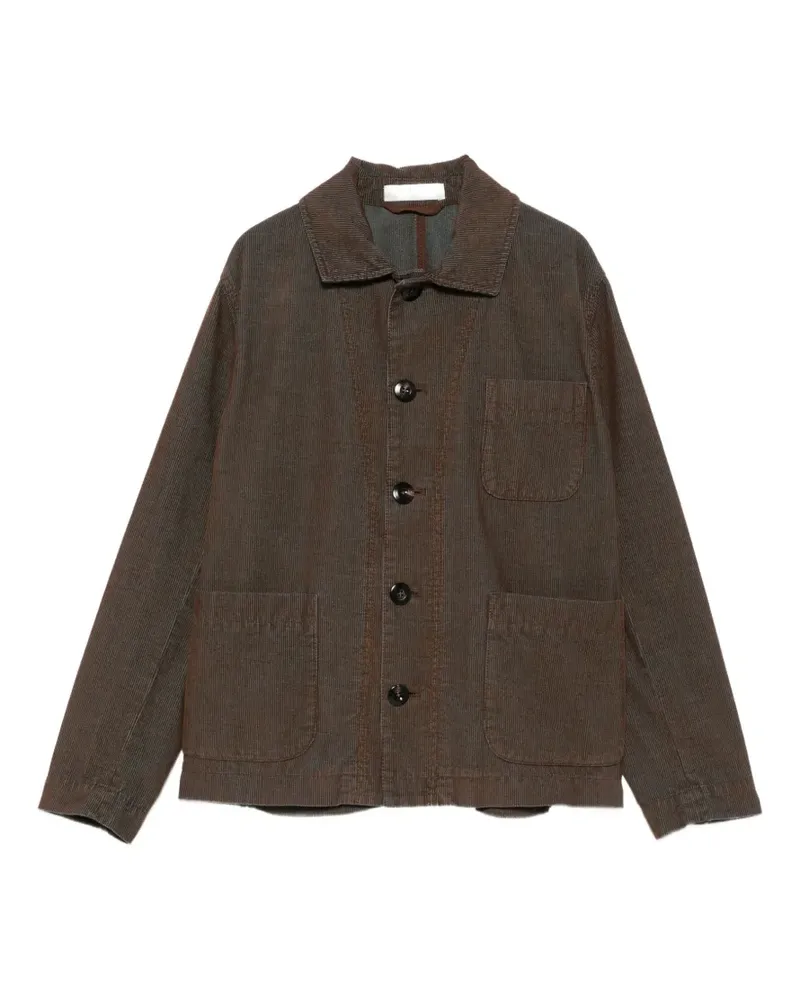 CIRCOLO 1901 corduroy button-up jacket - Braun Braun