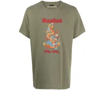 Hemd aus Bio-Baumwolle mit Dragon-Print