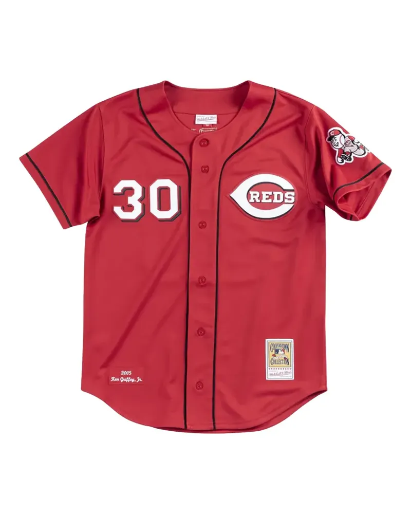 Mitchell & Ness MLB Ken Griffey Jr. Alternate 2005 Cincinnati Reds Trikot - Rot Rot