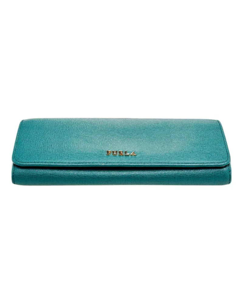 Furla Saffiano leather continental wallet - Grün Grün