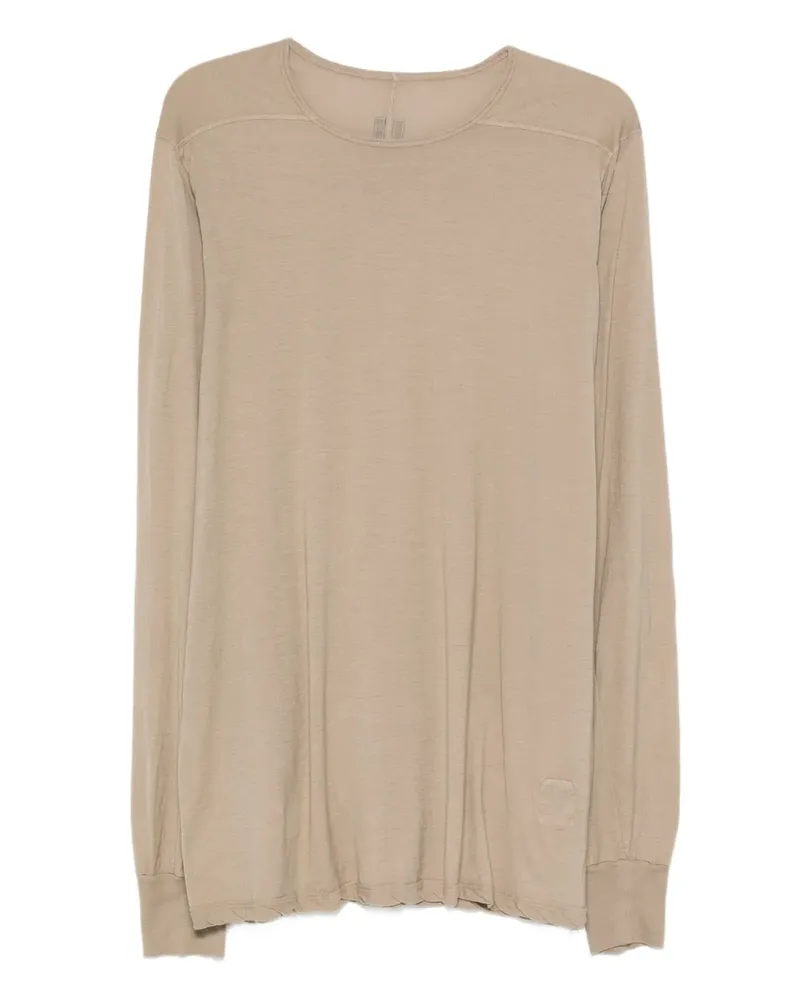 DRKSHDW by Rick Owens Langarmshirt mit Kordelzug - Nude Nude