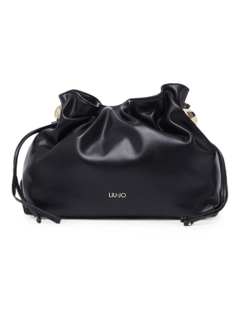 Liu Jo medium Riccy shoulder bag - Schwarz Schwarz