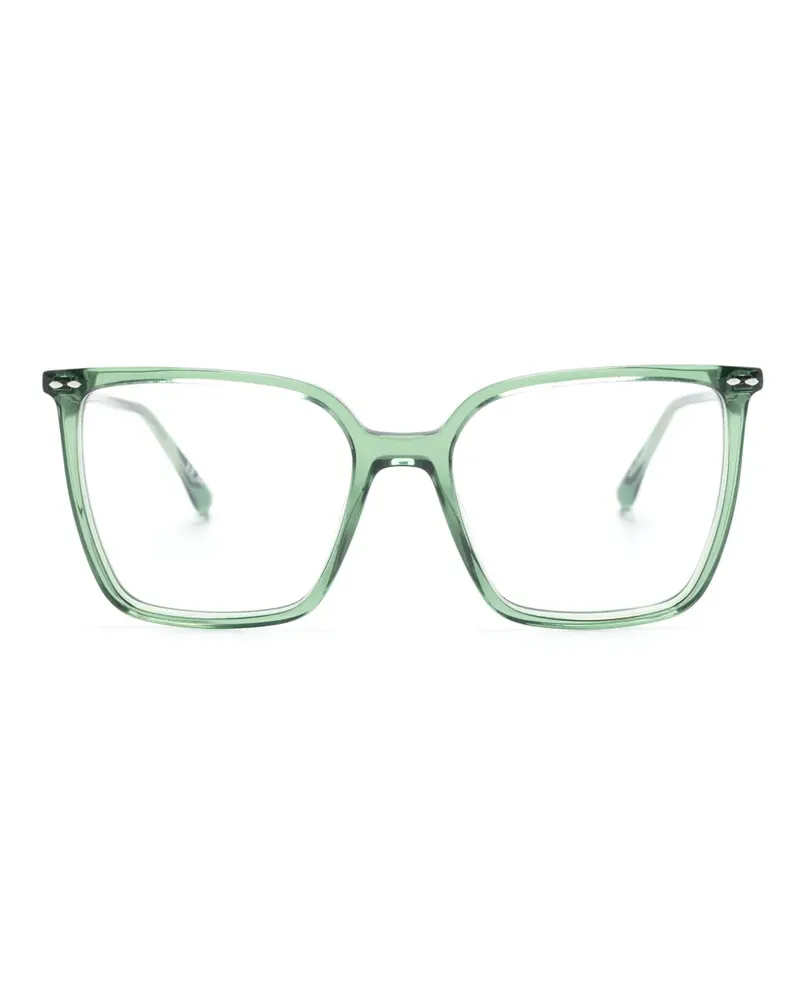 Isabel Marant Transparente Sonnenbrille - Grün Grün