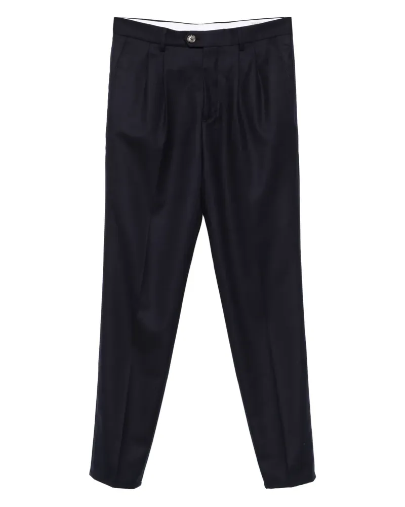 Brunello Cucinelli Hose mit Bundfalten - Blau Blau