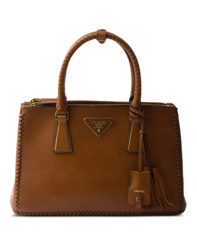 Prada Galleria medium leather bag - Braun Braun