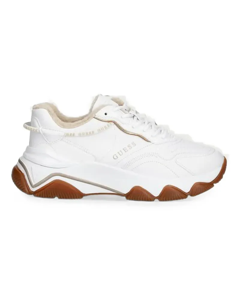 Guess Micola trim chunky sneakers - Weiß Weiß