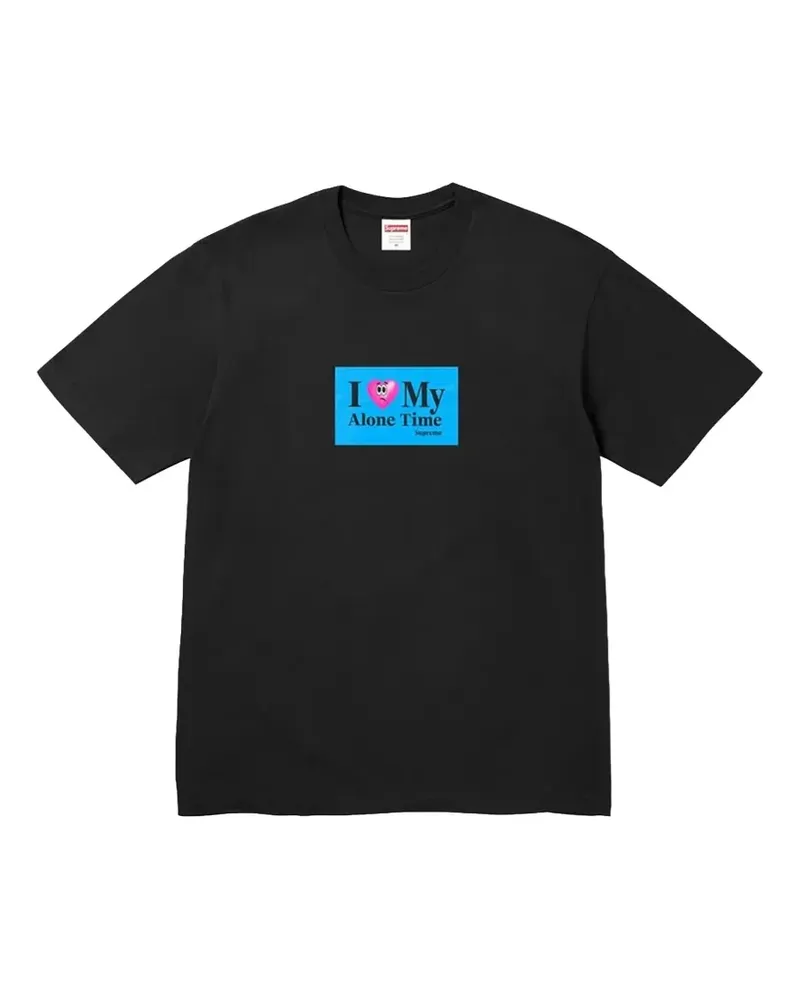 Supreme Being Alone Time T-Shirt - Schwarz Schwarz