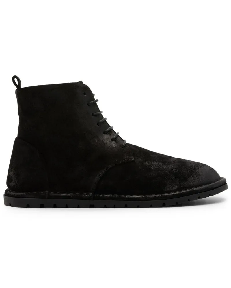 Marsèll Sancrispa Alta Pomice Stiefel - Schwarz Schwarz