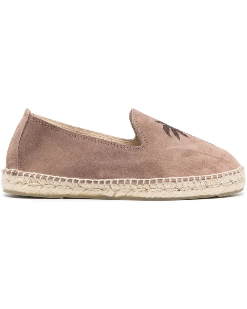 Manebí Espadrilles aus Wildleder Braun