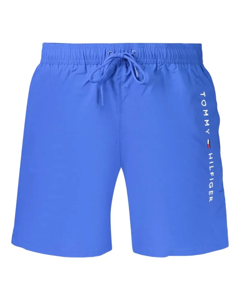 Tommy Hilfiger Badeshorts mit Kordelzug - Blau Blau