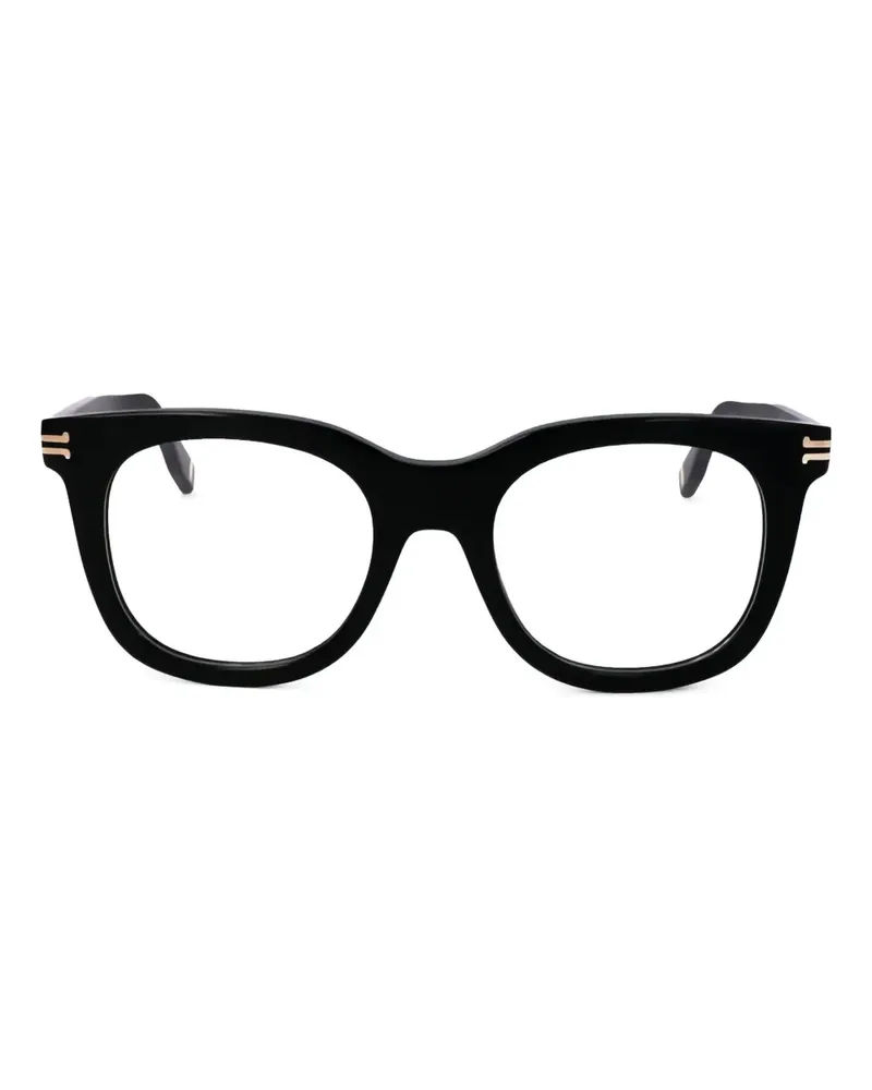 Marc Jacobs Brille mit eckigem Gestell - Schwarz Schwarz