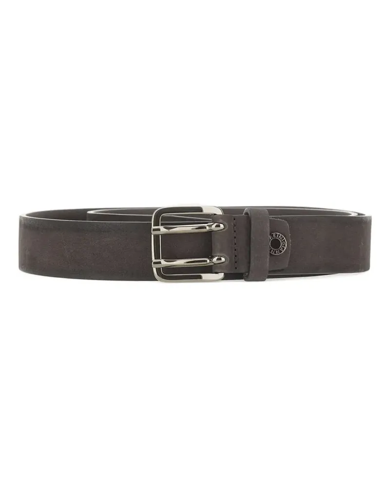 Gianni Chiarini buckled leather belt - Grau Grau