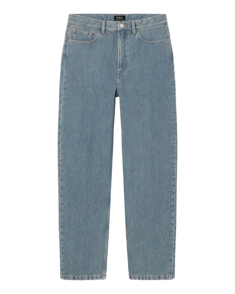 A.P.C. Martin washed-finish jeans - Blau Blau