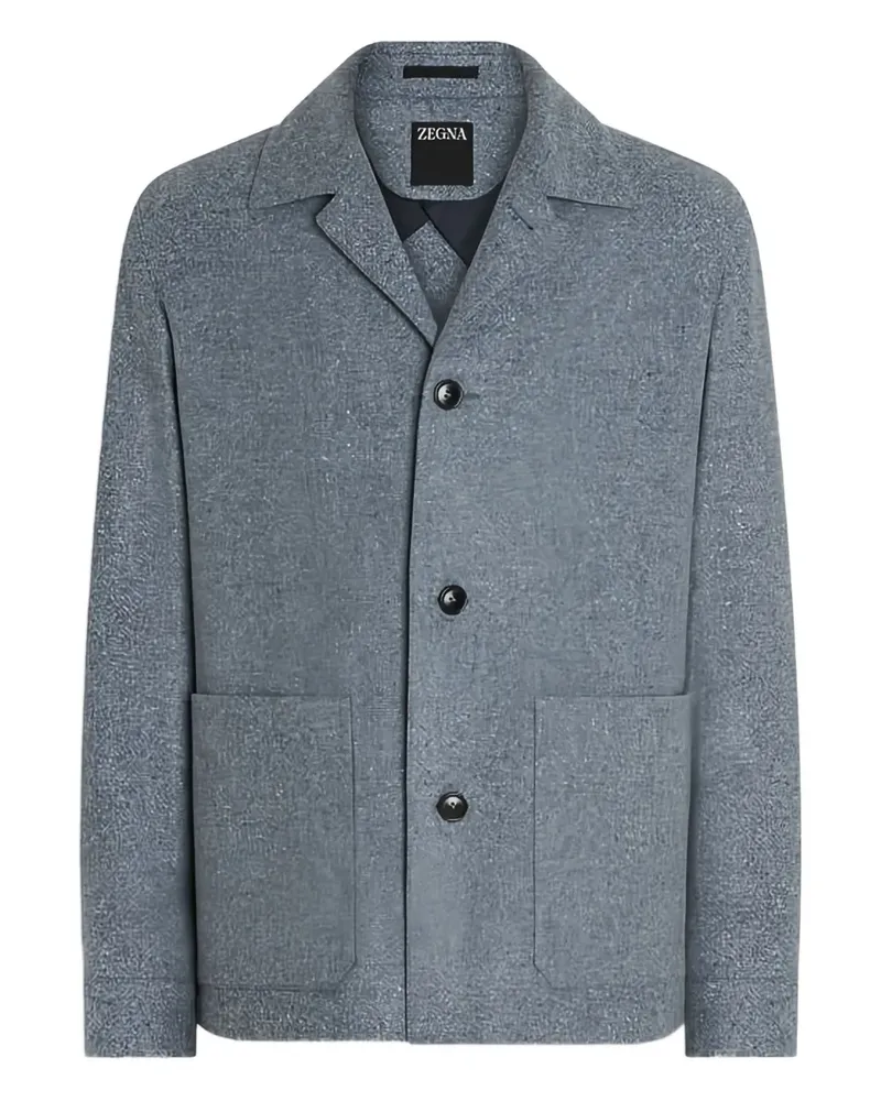 Ermenegildo Zegna pocket button jacket - Grau Grau