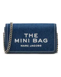 Marc Jacobs The Denim Mini Chain Tasche Blau