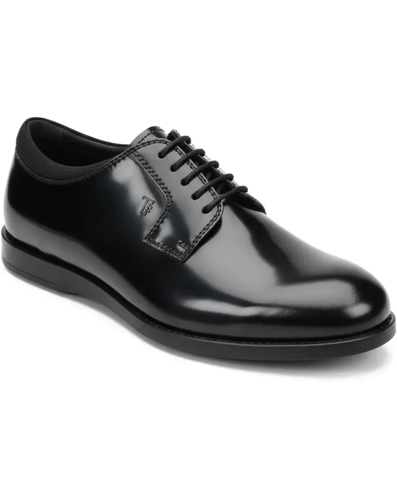 TOD'S Derby-Schuhe aus Leder - Schwarz Schwarz