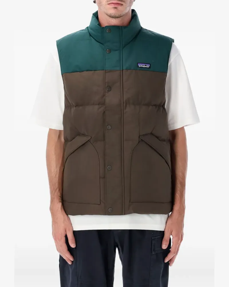 Patagonia Wattierte Downdrift Weste - Braun Braun