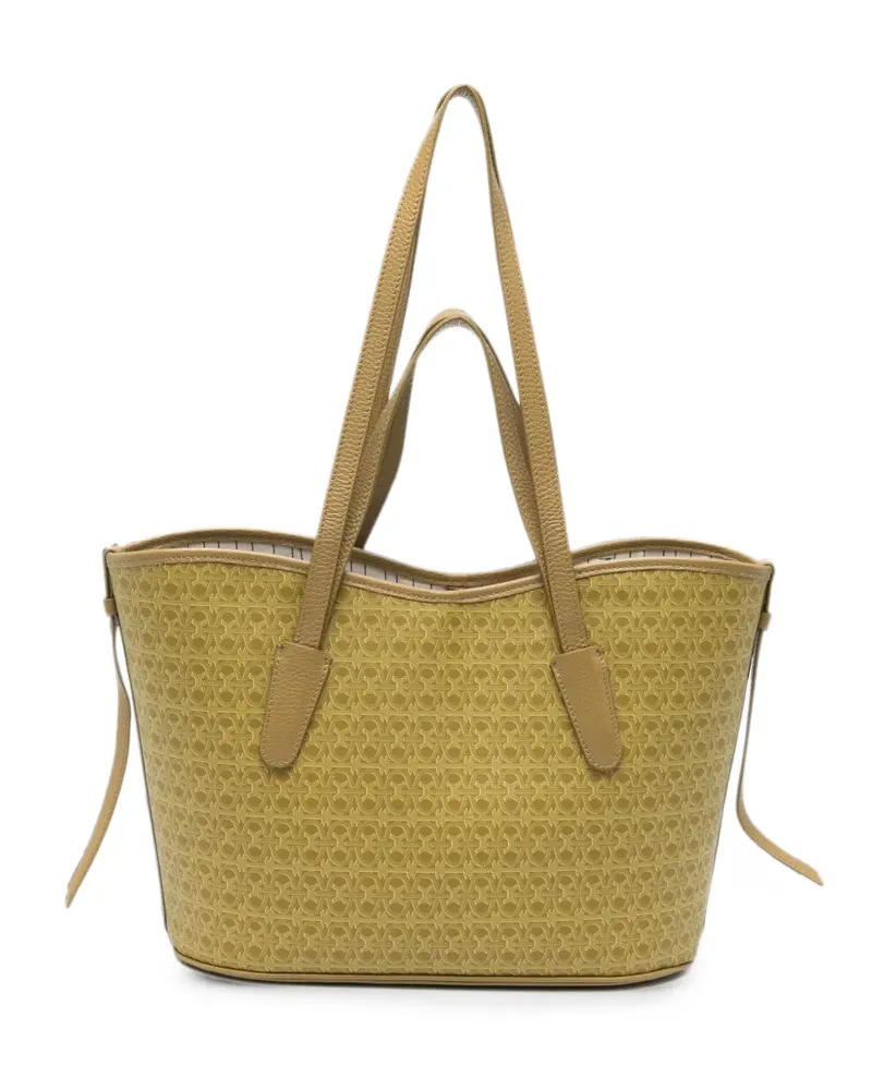 Coccinelle Never Without monogram-print tote bag - Grün Grün
