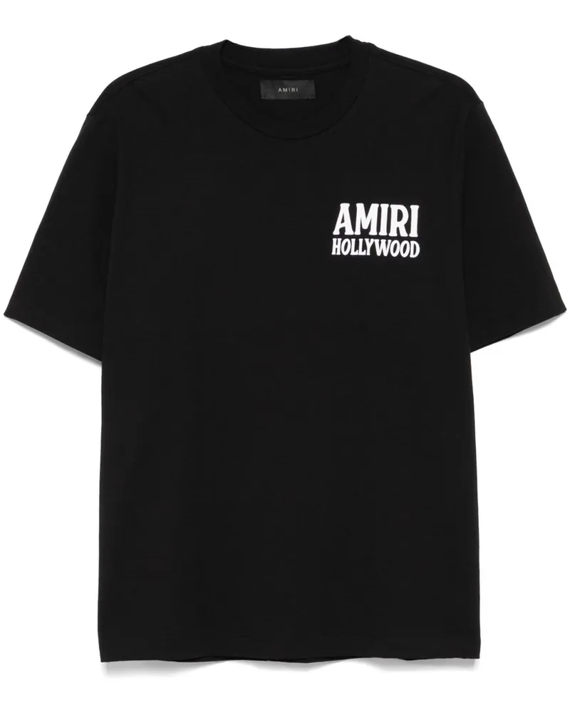 Amiri Jazz Wolf T-Shirt - Schwarz Schwarz